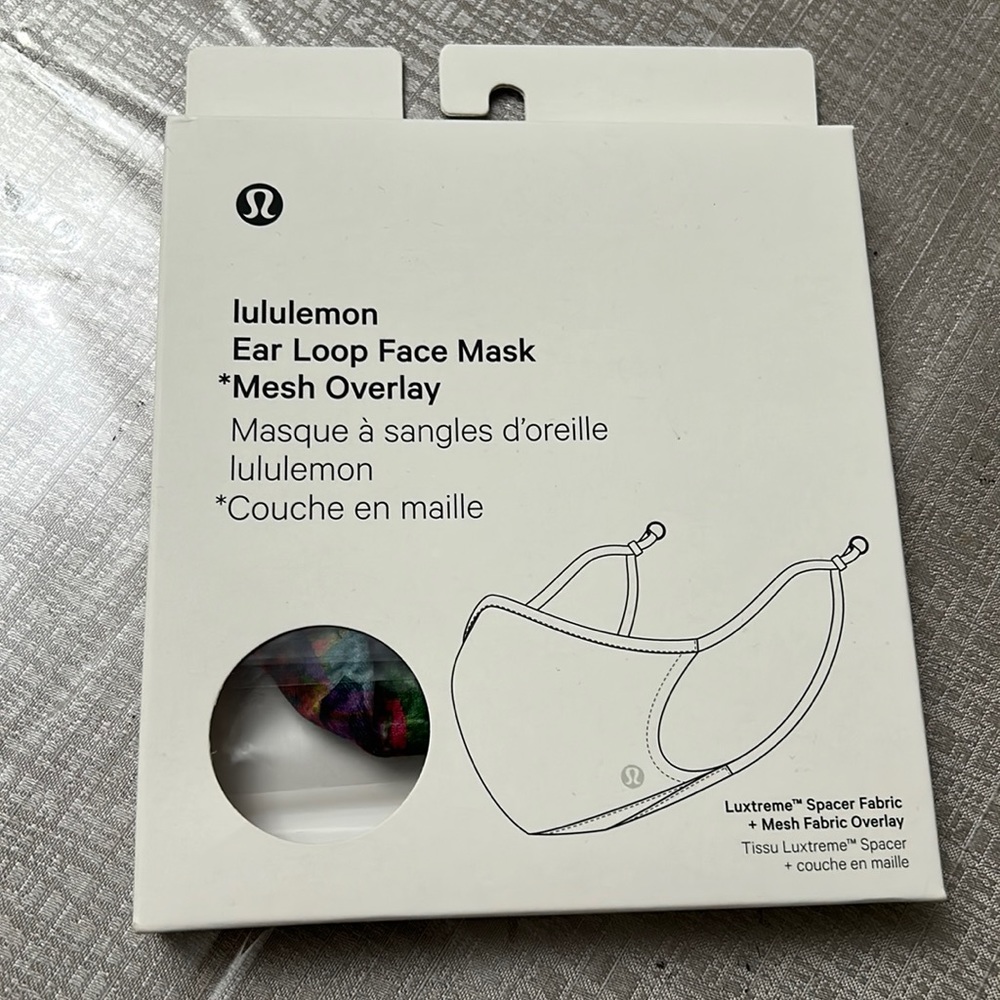 Lululemon Ear Loop Face Mask